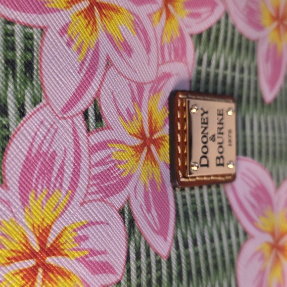 Dooney & Bourke Plumeria Geena Satchel - Picture 6 of 10